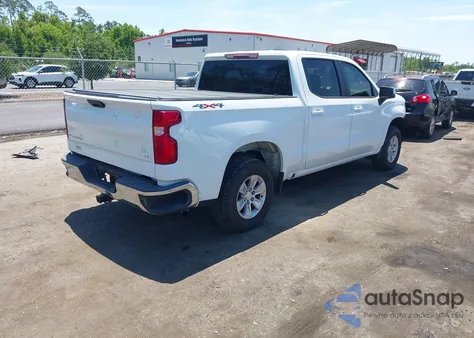 2019 Chevrolet Silverado 1500 Lt из США, поврежденный, VIN 1GCUYDED4KZ318148